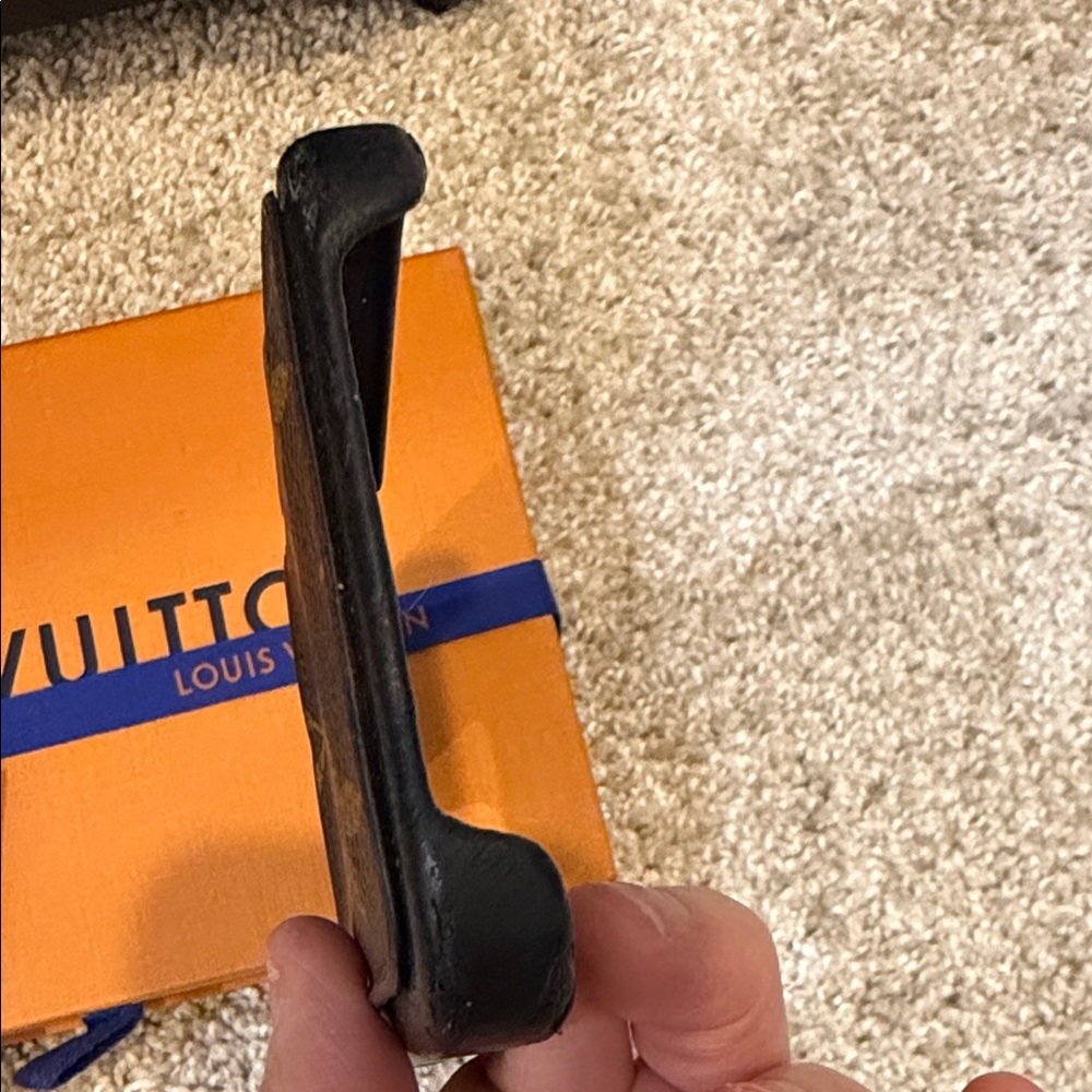 Louis Vuitton Monogram Black and Brown Phone Case - Picture 5 of 8